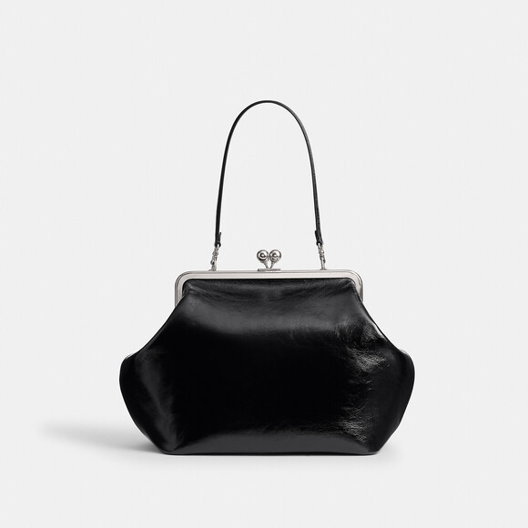 Coach Handbags - Coach Large Kisslock Frame Bag